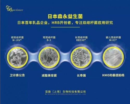 百施生物助力森永乳业开拓中国益生菌市场